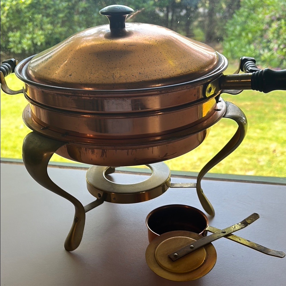 Coppercraft Guild Chafing Dish with Stand